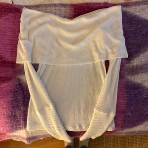Free People off the shoulder sweater top SOLD